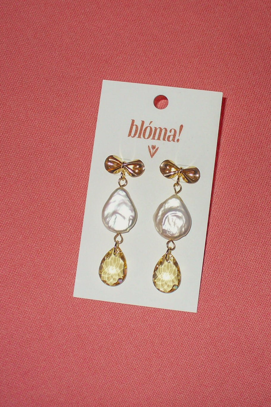 Flo Earrings - blóma!blóma!Necklace