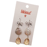 Flo II Earrings - blóma!blóma!Necklace