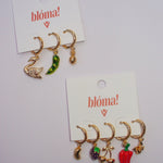 Pick n Mix Charm Hoop Earrings (single) - blóma!Sunblóma!EarringsSun