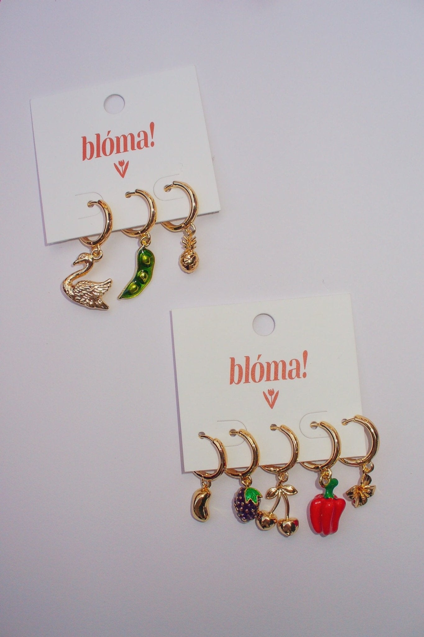 Pick n Mix Charm Hoop Earrings (single) - blóma!Sunblóma!EarringsSun