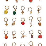 Pick n Mix Charm Hoop Earrings (single) - blóma!Sunblóma!EarringsSun