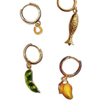 Pick n Mix Charm Hoop Earrings (single) - blóma!Fishblóma!EarringsFish