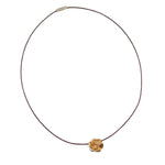 Rose Charm Wire Necklace - blóma!GoldRedblóma!NecklaceGoldRed