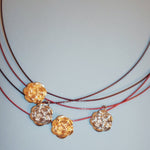 Rose Charm Wire Necklace - blóma!GoldRedblóma!NecklaceGoldRed