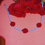 Rosette necklace - blóma!blóma!